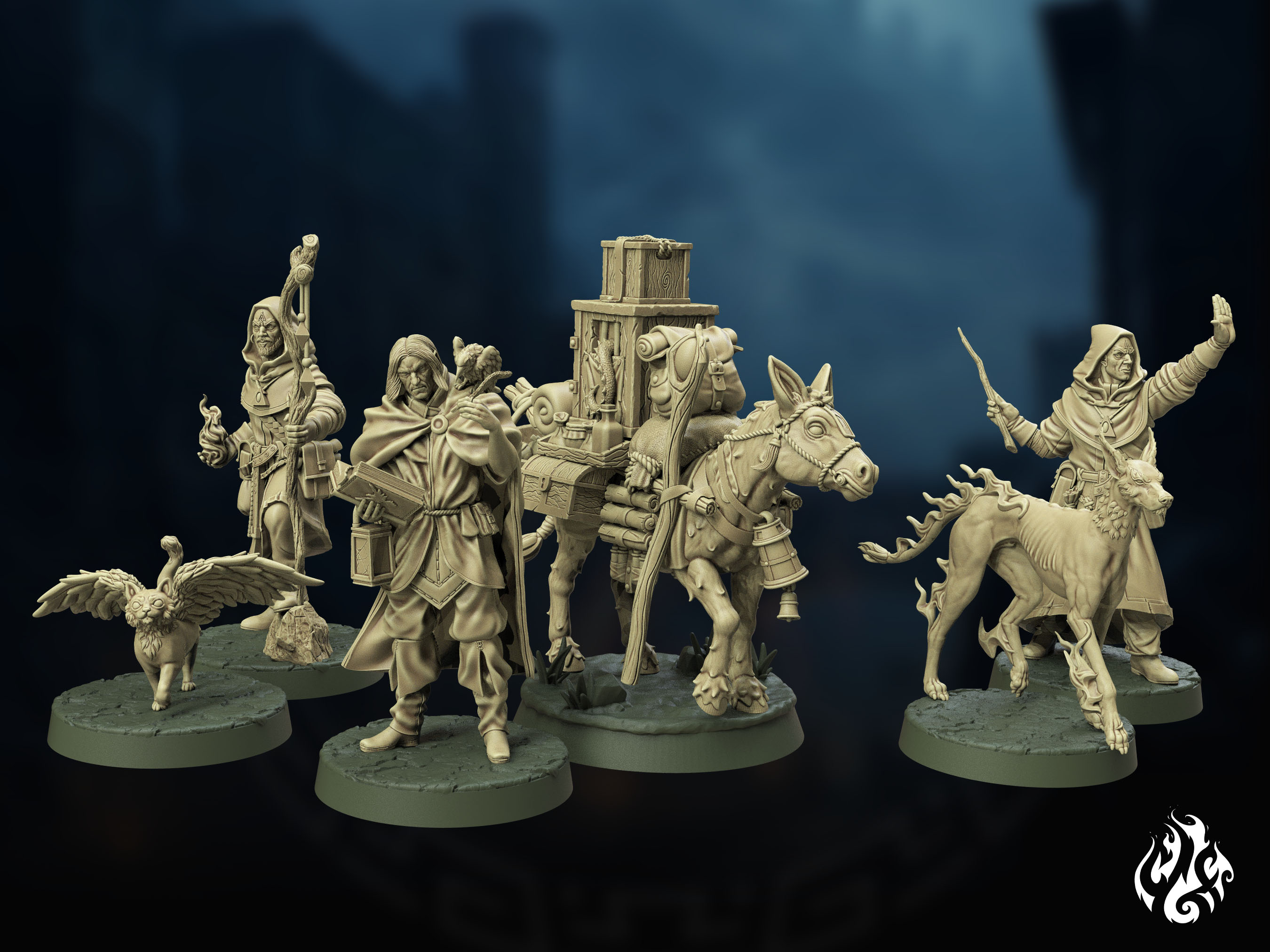 Exploration Team of wizards